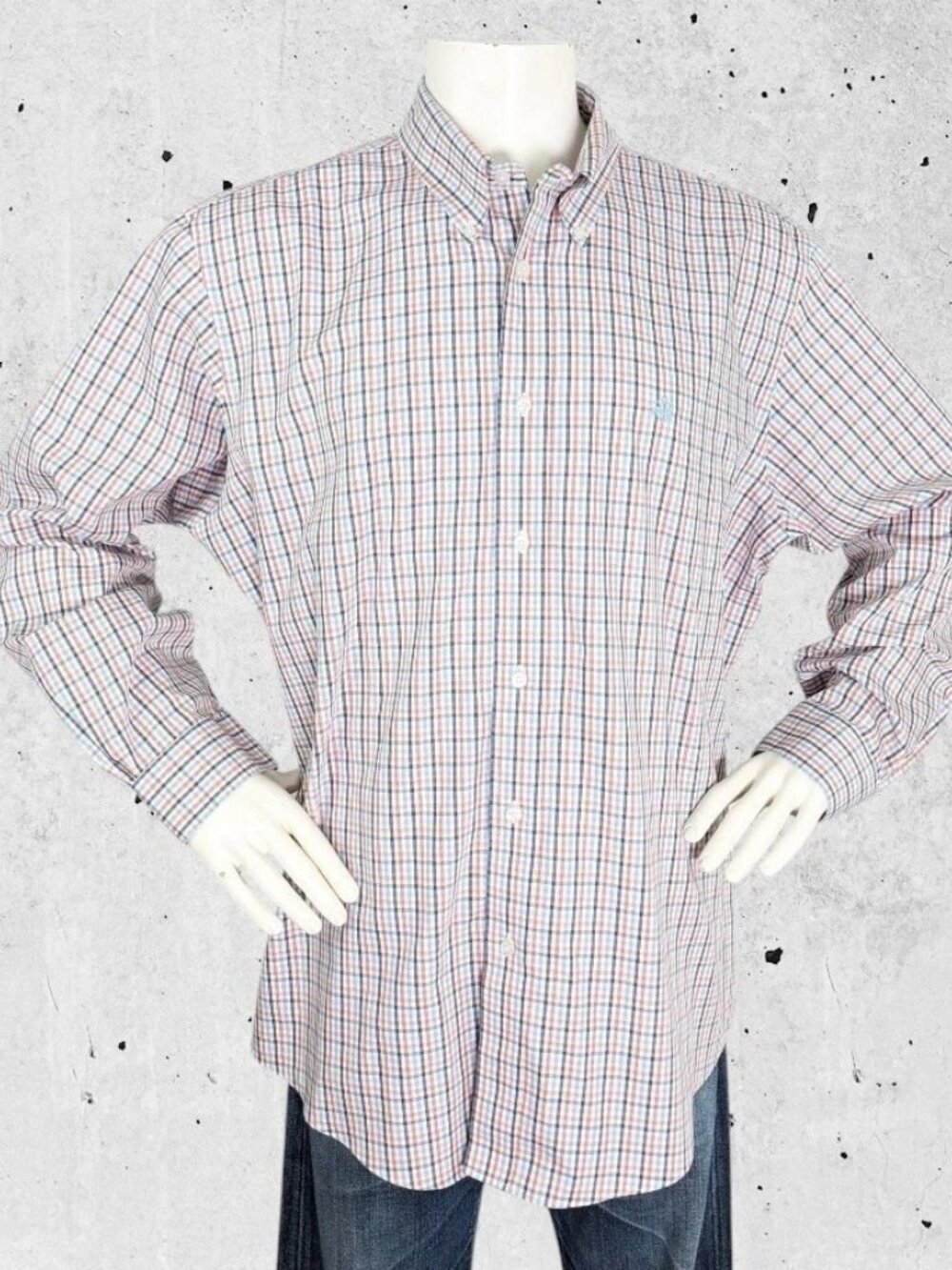 Brooks Brothers Shirt Size XXL Regent Fit Multi-Color Plaid